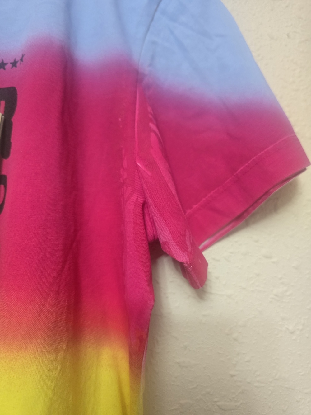 Golden Goose Rainbow Tie-Dye Graphic Tee - Multicolor - Picture 6 of 8